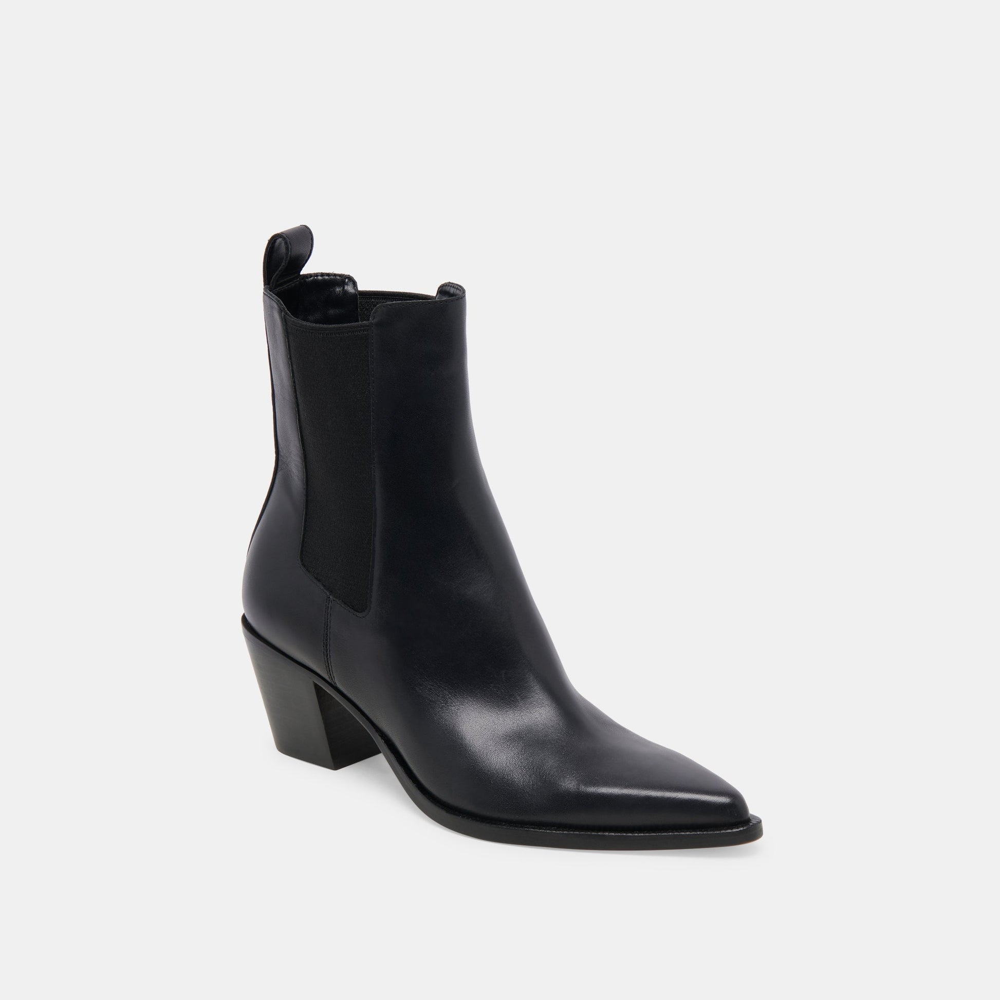 Shadie H2O Waterproof Black Leather Booties Dolce Vita