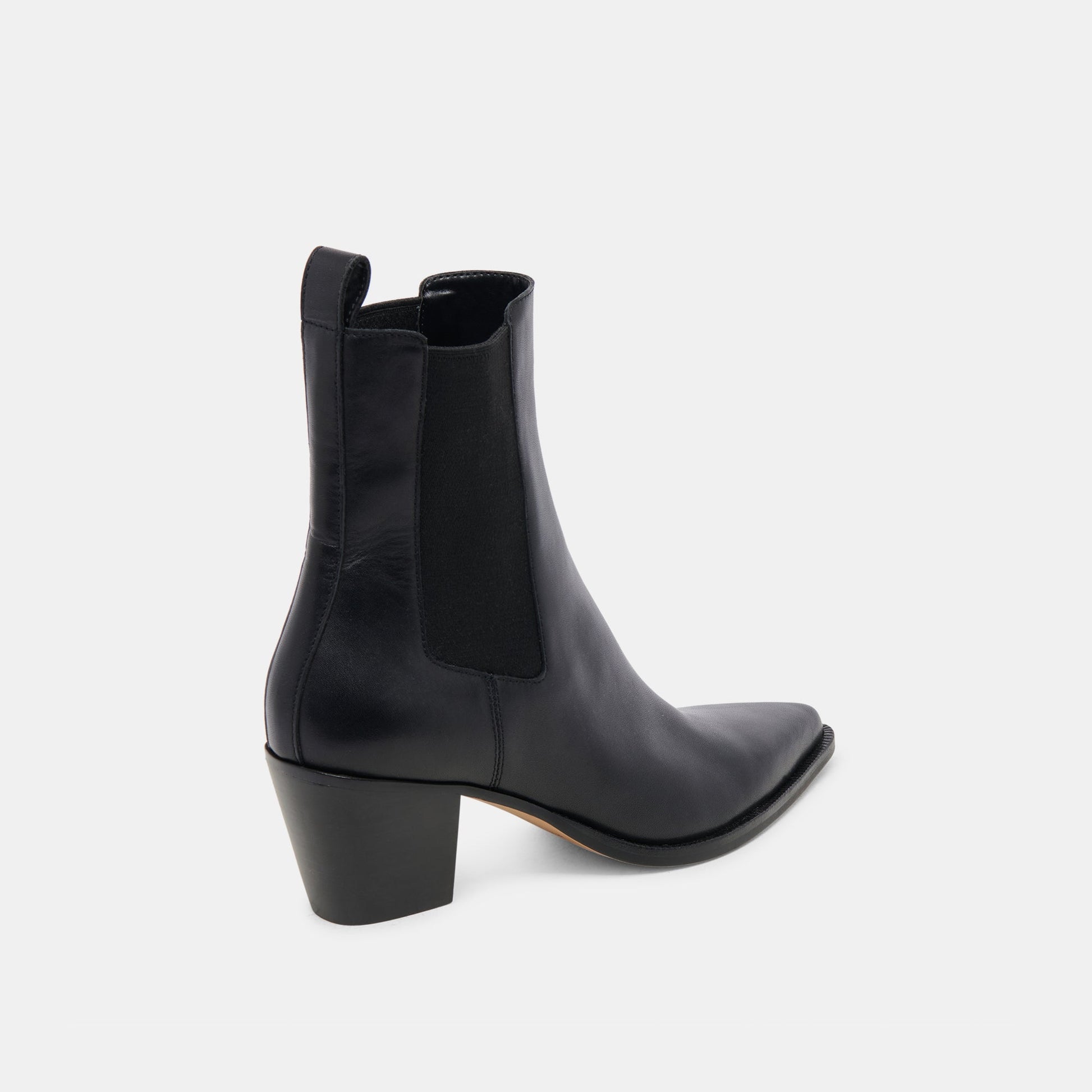 Shadie H2O Waterproof Black Leather Booties Dolce Vita