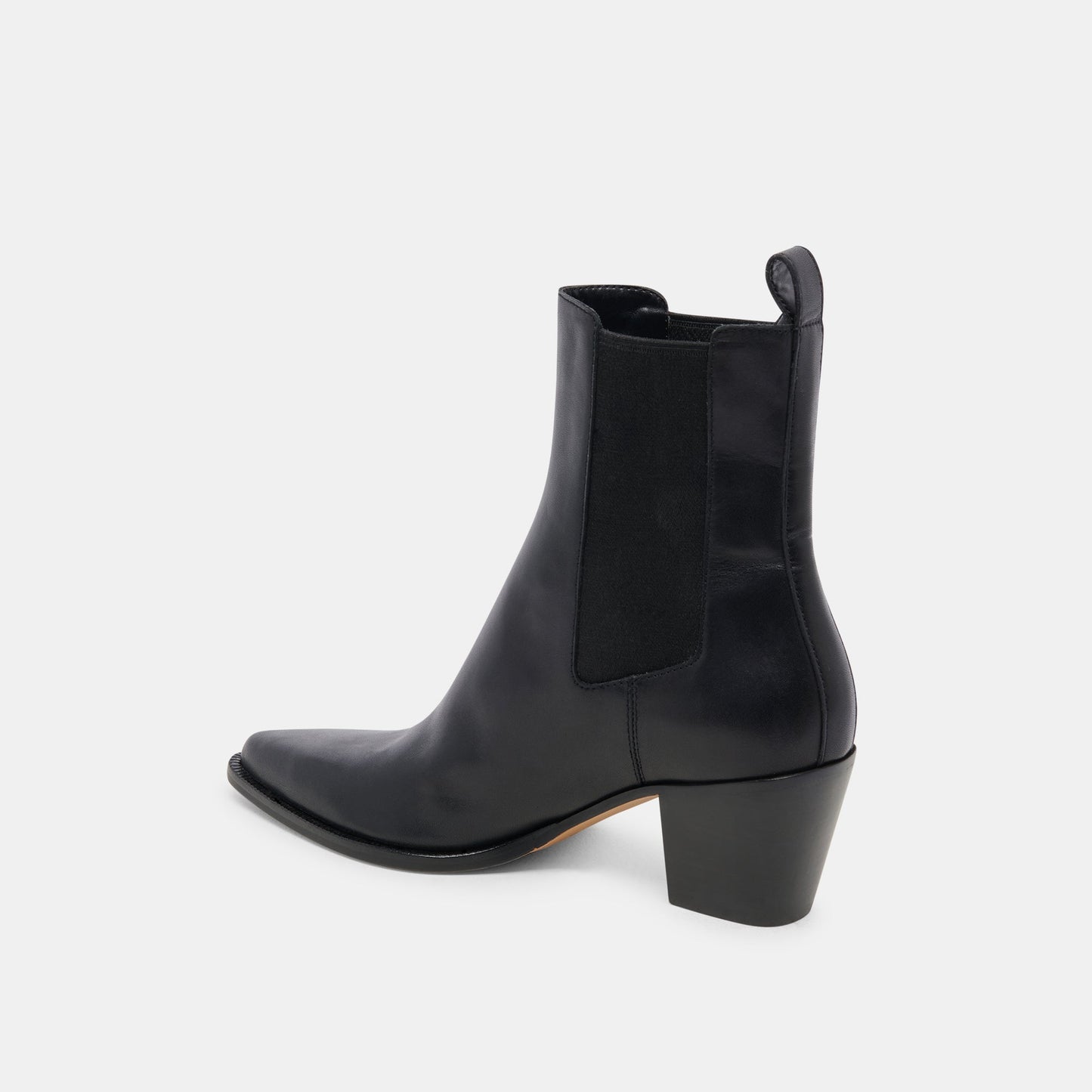Shadie H2O Waterproof Black Leather Booties Dolce Vita