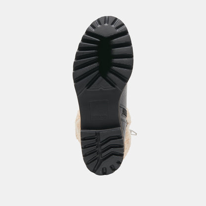 Hug H2O Waterproof Black Leather Boots Dolce Vita