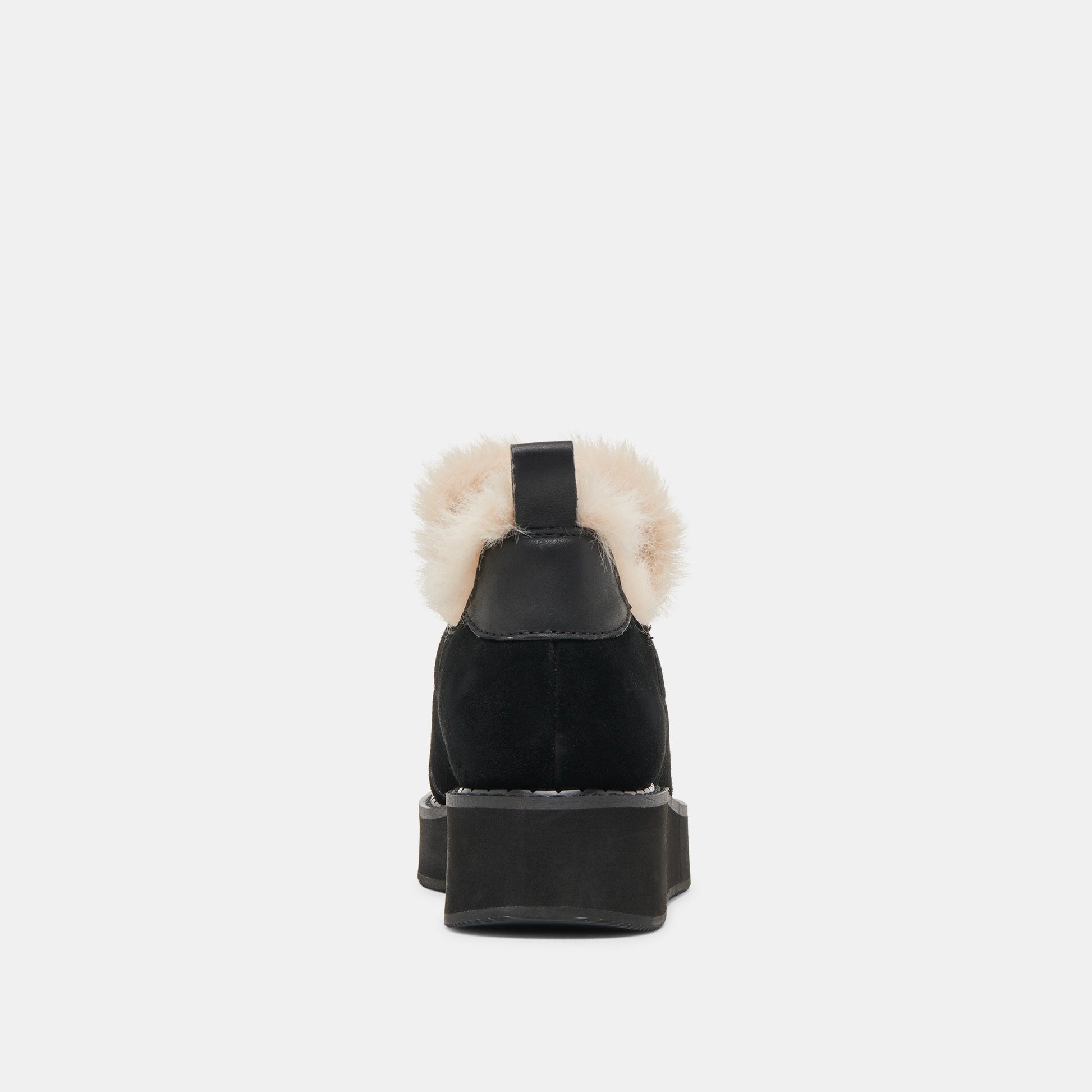 Ardy Plush H2O Waterproof Onyx Suede Booties Dolce Vita