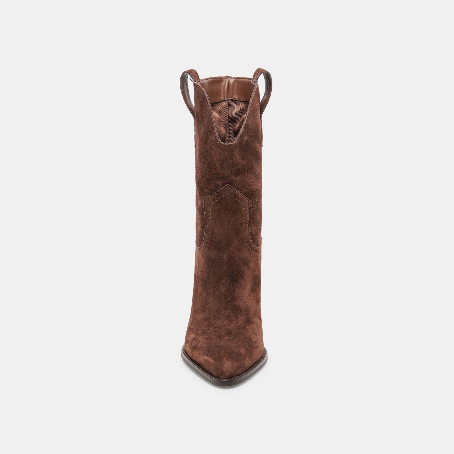 JESSEY BOOTS DK BROWN SUEDE Dolce Vita