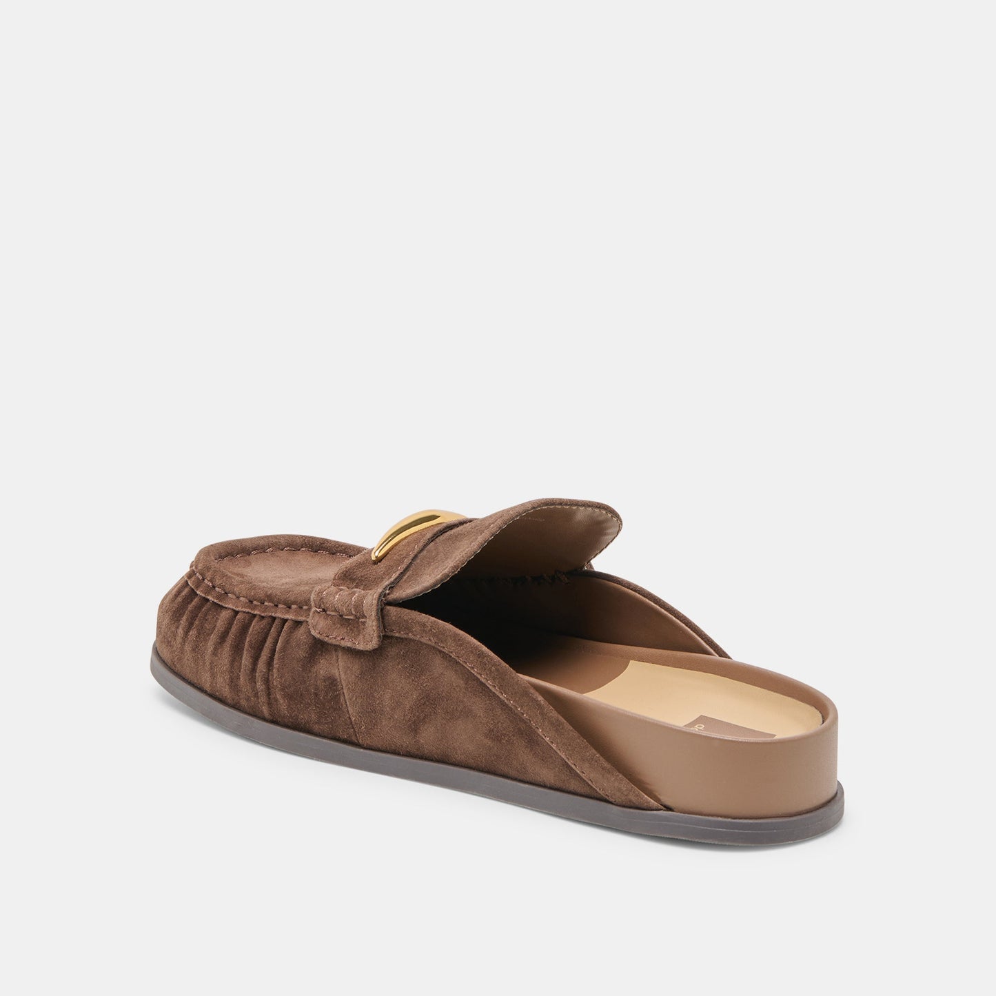 Jodero Dk Brown Suede Flats Dolce Vita