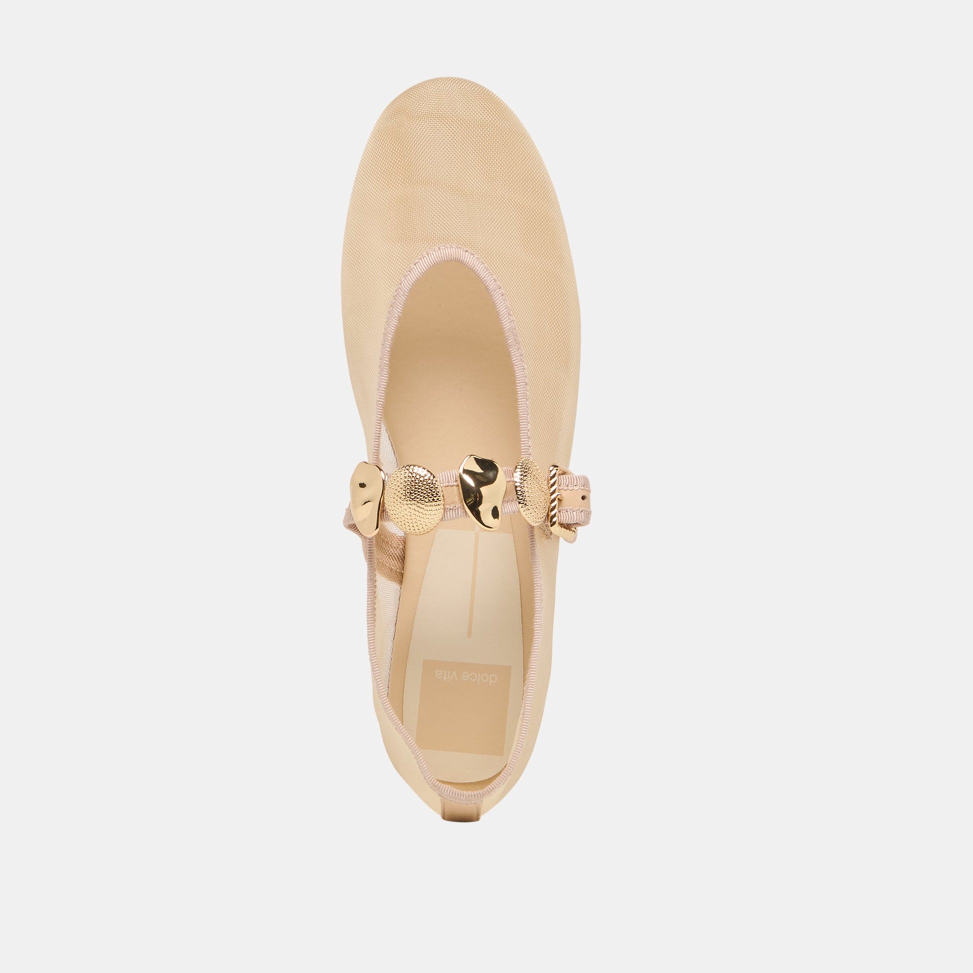 Relan French Vanilla Mesh Ballet Flats Dolce Vita