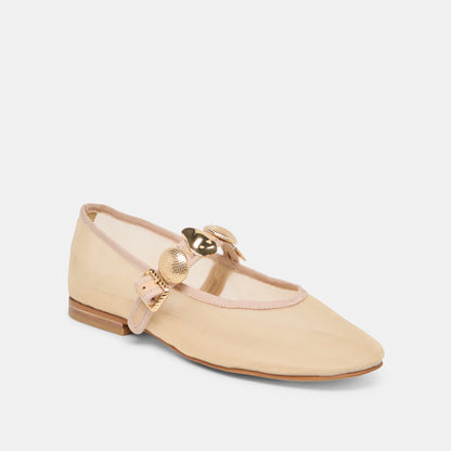 Relan French Vanilla Mesh Ballet Flats Dolce Vita