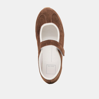 Sofya Dk Brown Suede Sneakers Dolce Vita