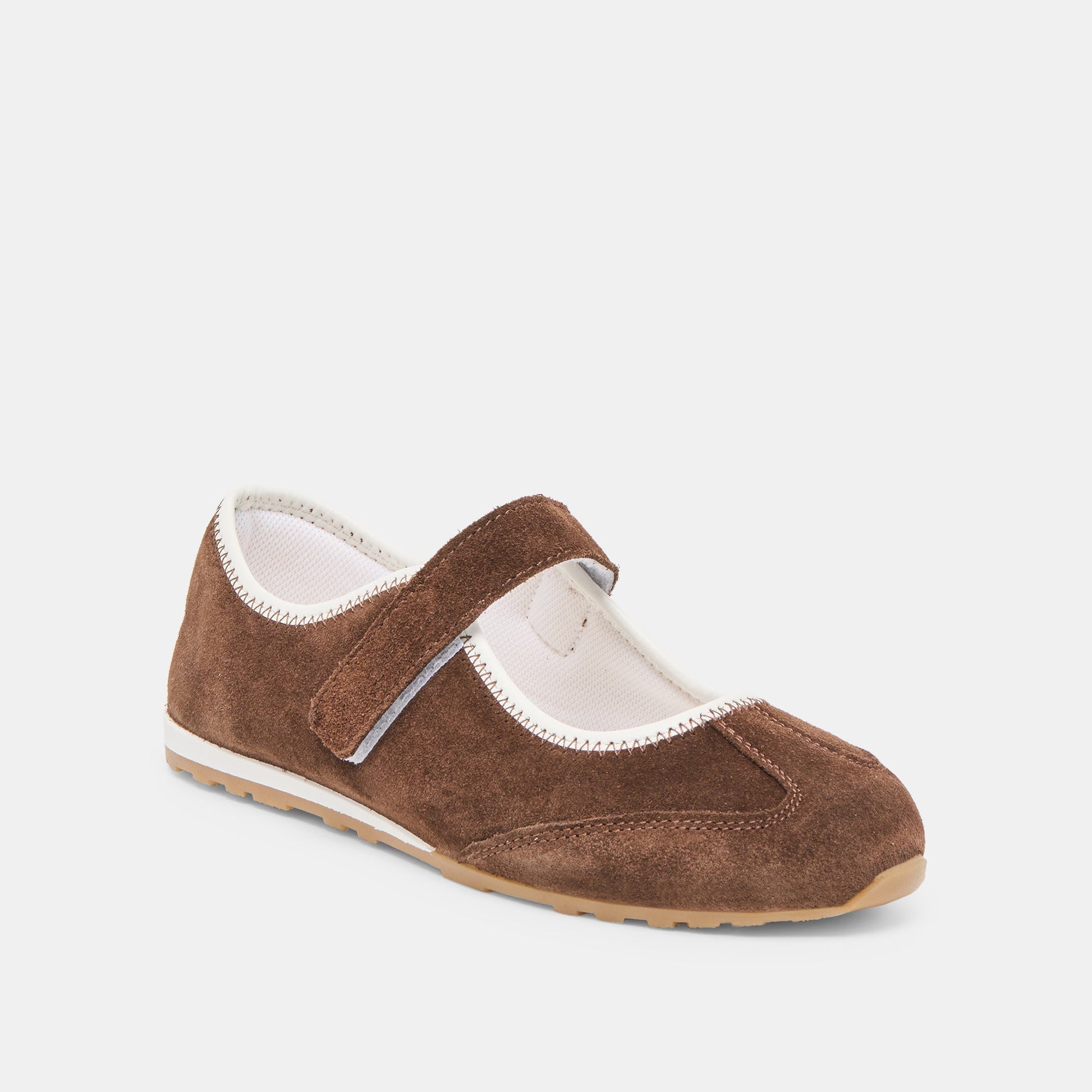 Sofya Dk Brown Suede Sneakers Dolce Vita