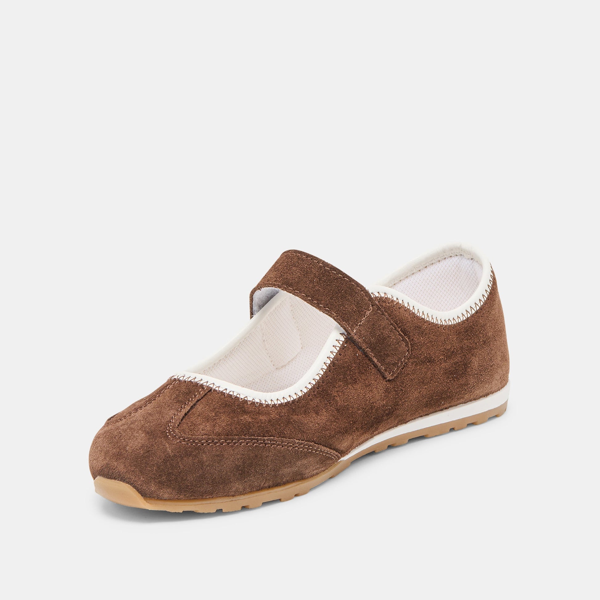 Sofya Dk Brown Suede Sneakers Dolce Vita