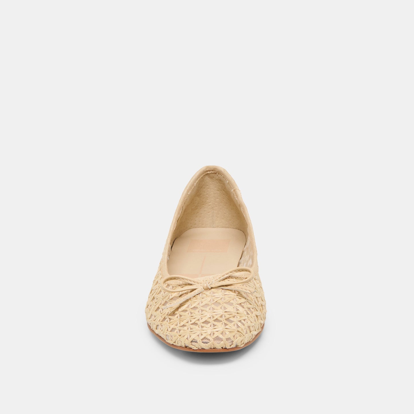 Ulicia Lt Natural Cross Hatch Raffia Ballet Flats Dolce Vita