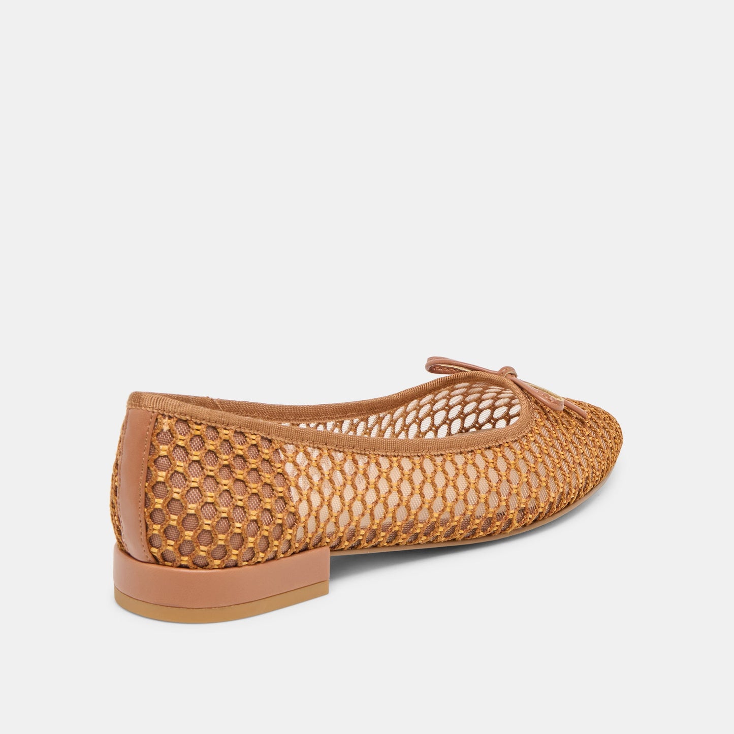 Ulicia Coral Woven Mesh Ballet Flats Dolce Vita