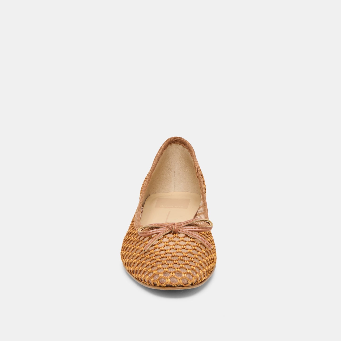 Ulicia Coral Woven Mesh Ballet Flats Dolce Vita