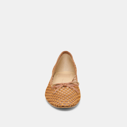 Ulicia Coral Woven Mesh Ballet Flats Dolce Vita