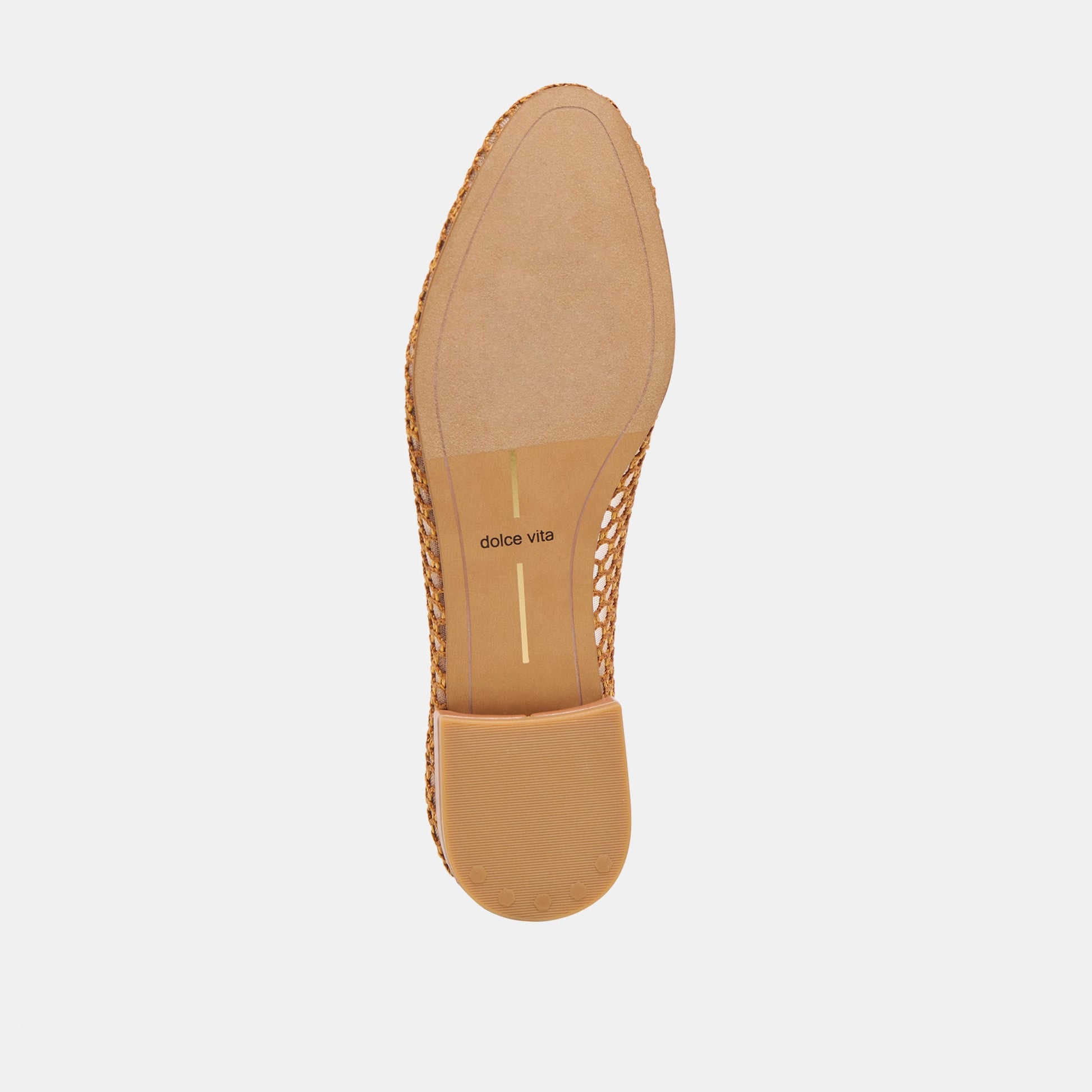 Ulicia Coral Woven Mesh Ballet Flats Dolce Vita