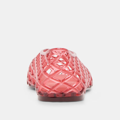 Jam Coral Jelly Flats Dolce Vita