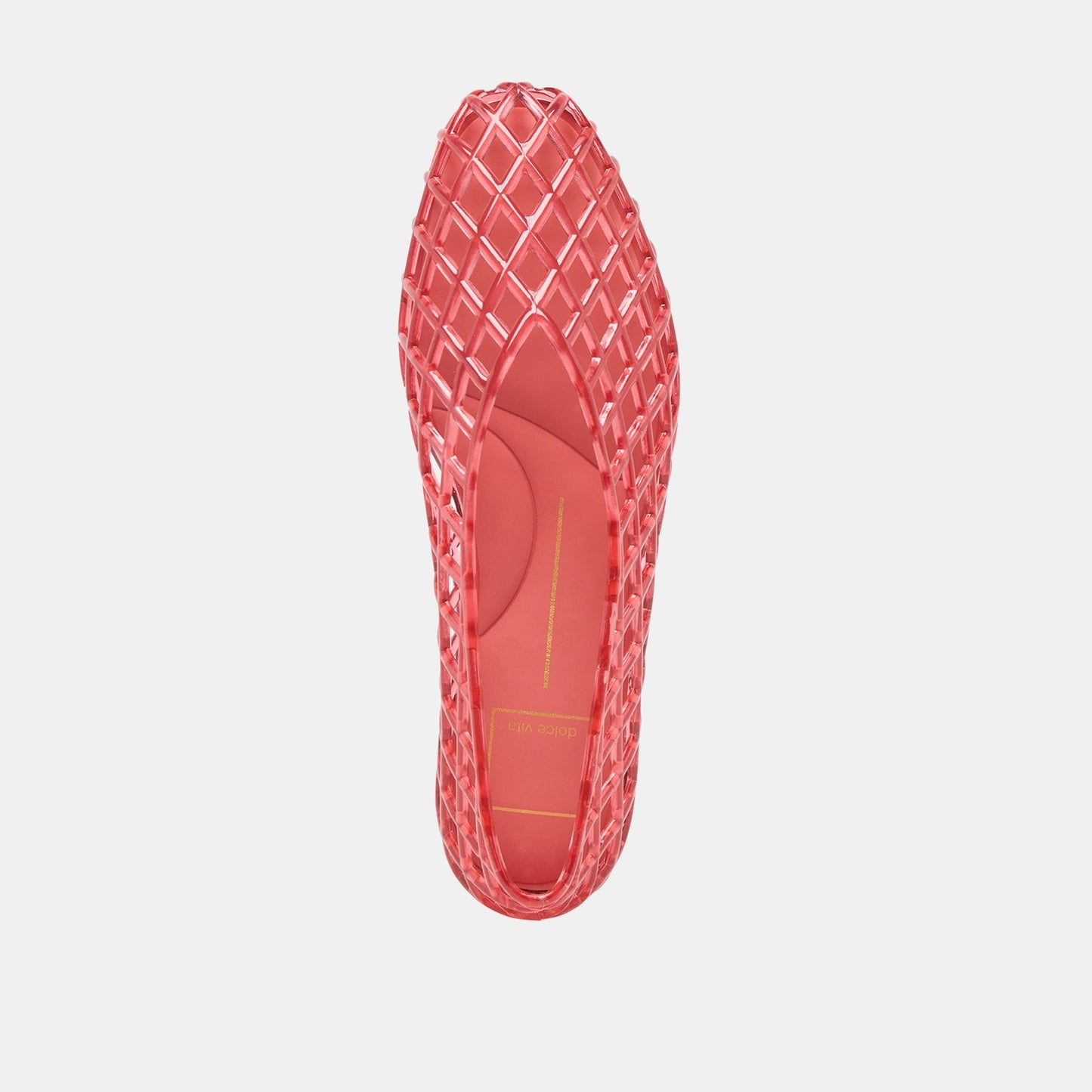 Jam Coral Jelly Flats Dolce Vita