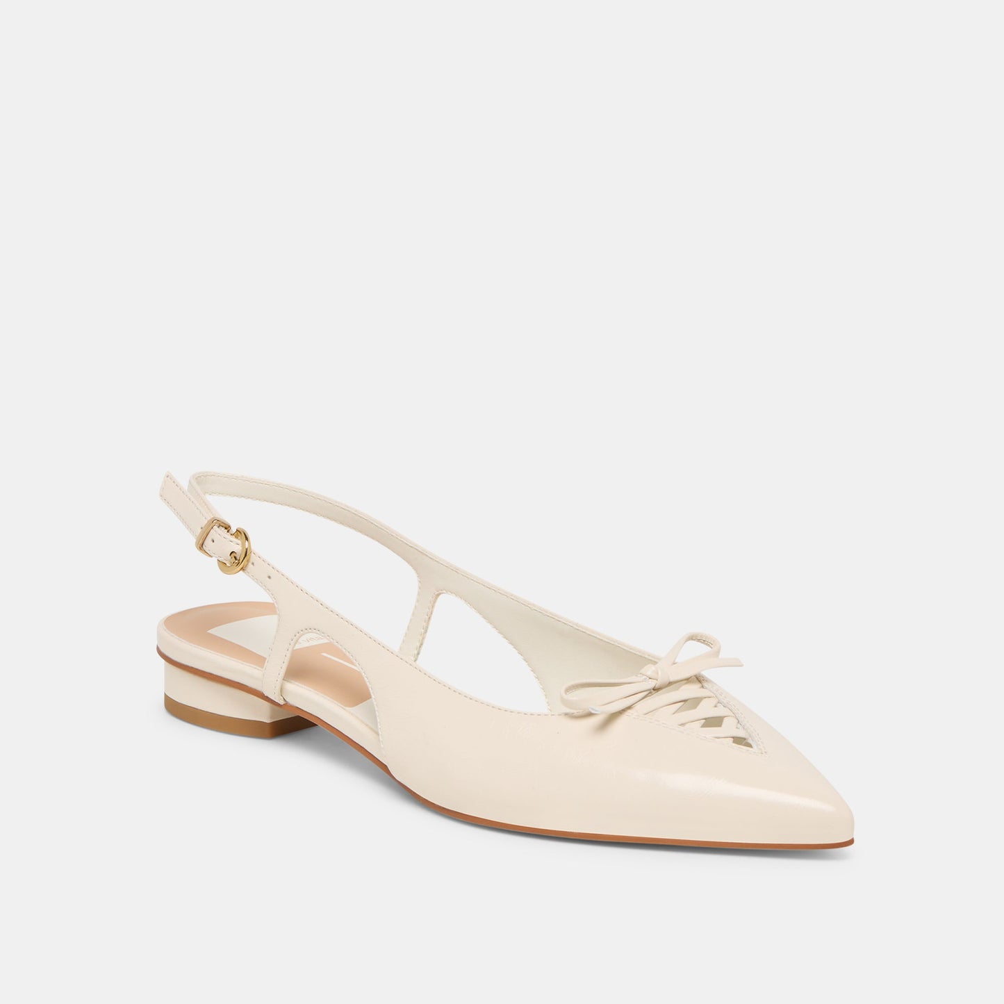 Owana Off White Leather Flats Dolce Vita