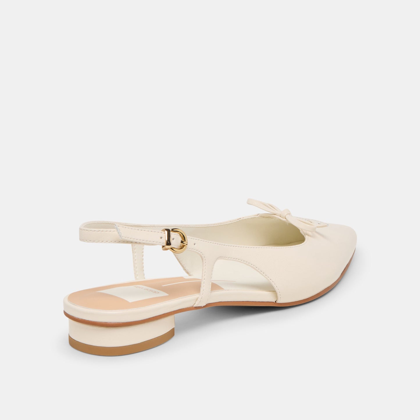 Owana Off White Leather Flats Dolce Vita