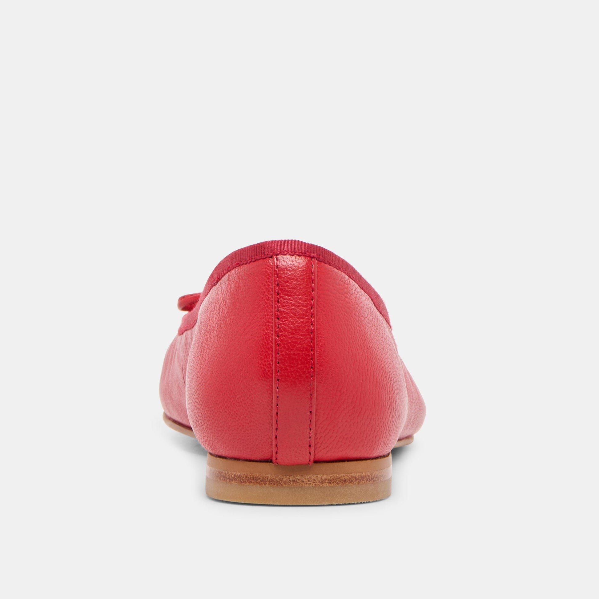 Ritla Cherry Leather Ballet Flats Dolce Vita