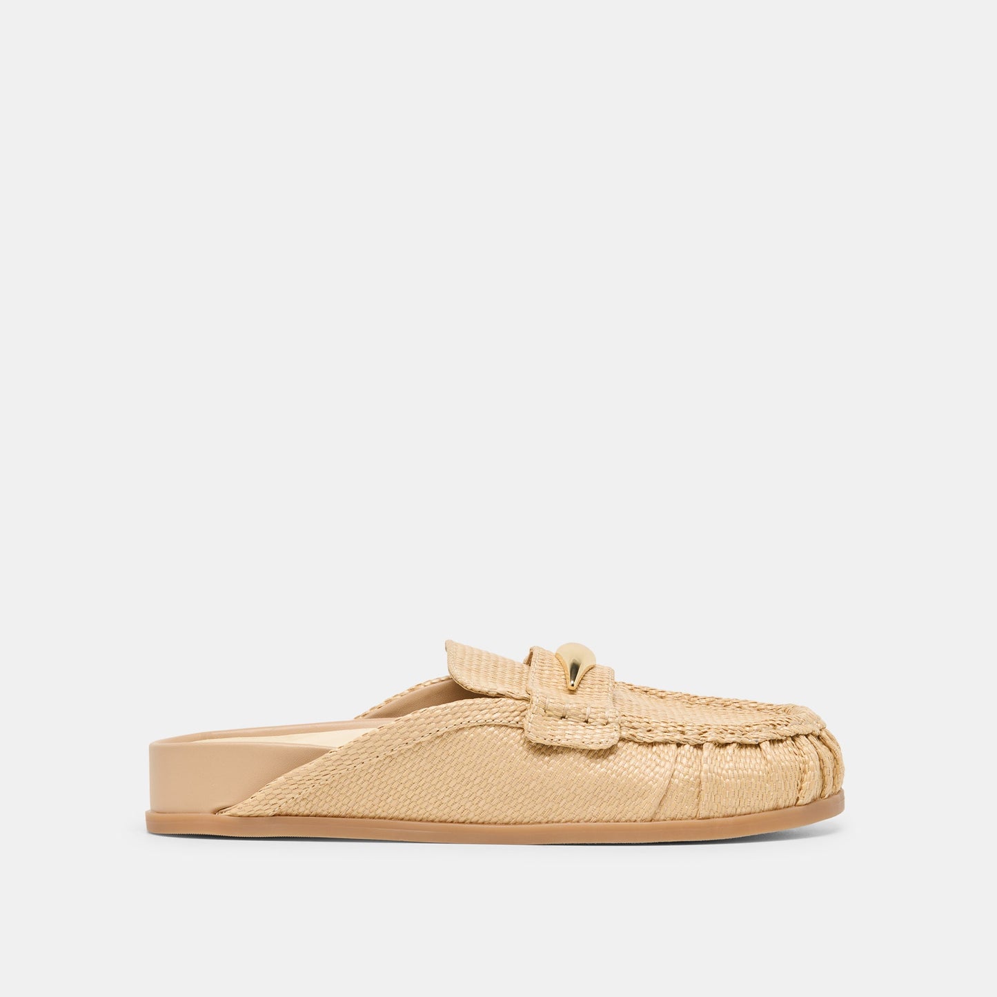 Jodero Lt Natural Raffia Flats Dolce Vita