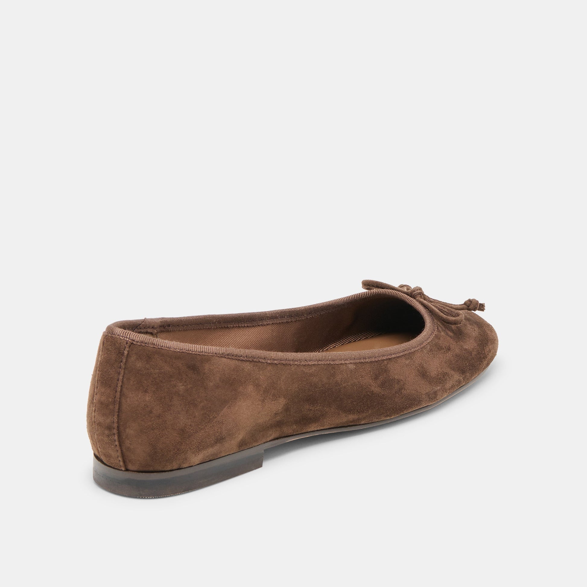 Ritla Dk Brown Suede Ballet Flats Dolce Vita
