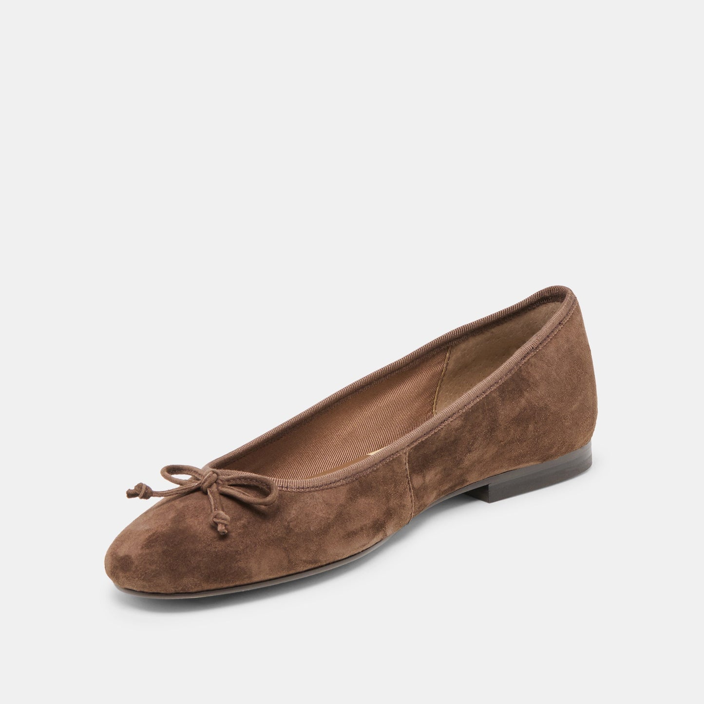 Ritla Dk Brown Suede Ballet Flats Dolce Vita