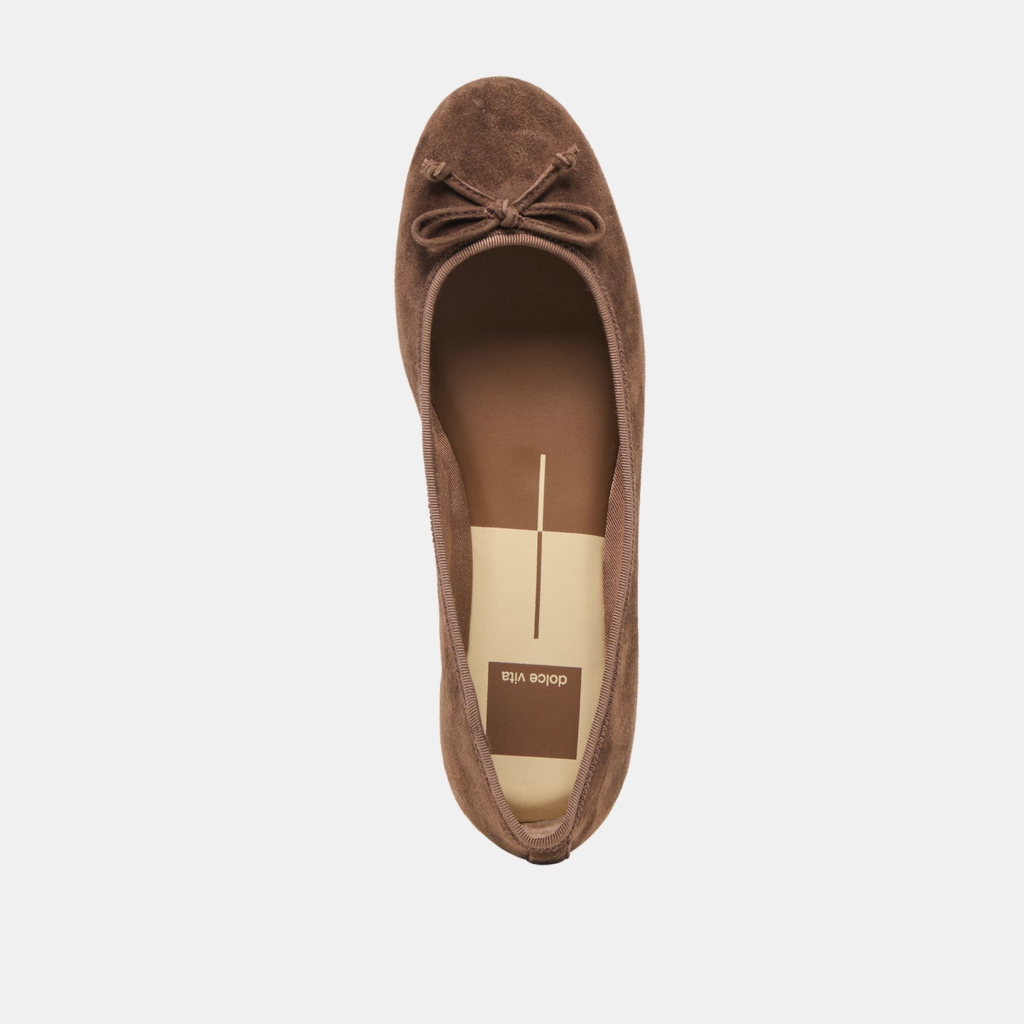 Ritla Dk Brown Suede Ballet Flats Dolce Vita