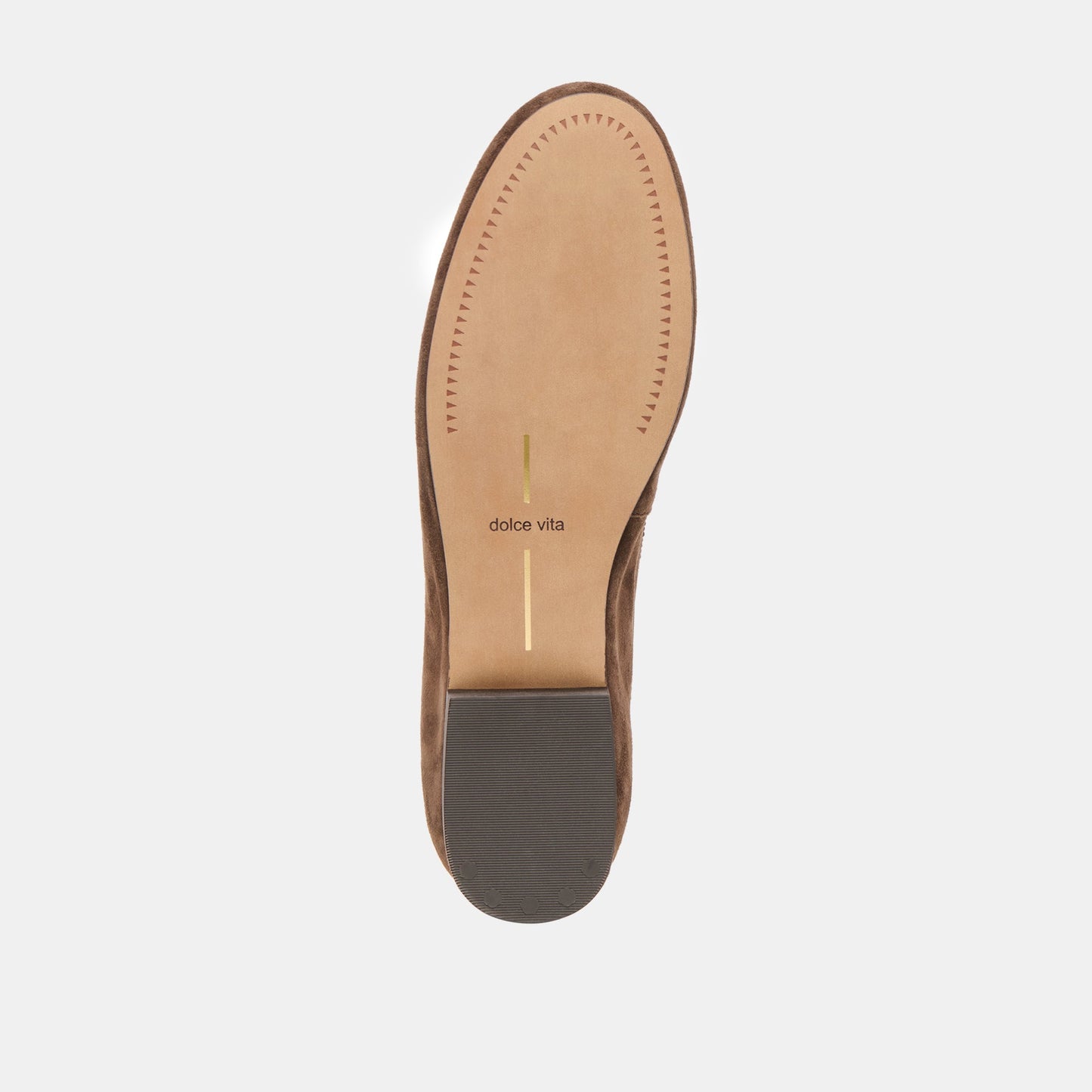Ritla Dk Brown Suede Ballet Flats Dolce Vita