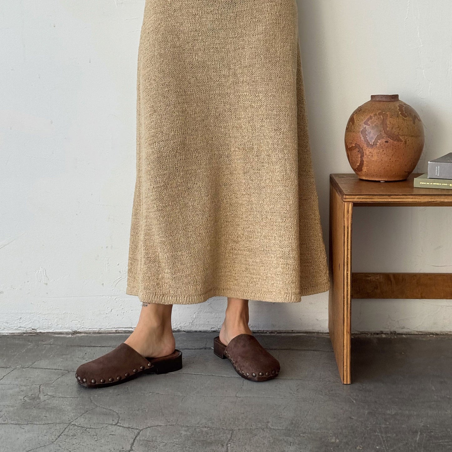 Alanis Brown Suede Flats Dolce Vita