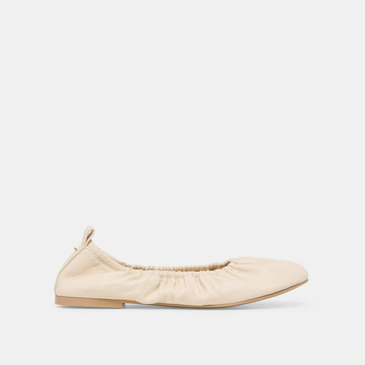 Conrad Bone Leather Ballet Flats Dolce Vita