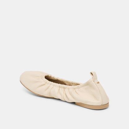 Conrad Bone Leather Ballet Flats Dolce Vita