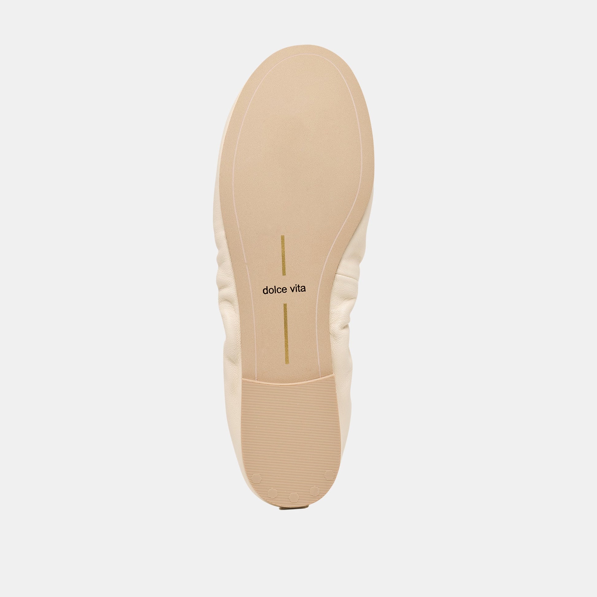 Conrad Bone Leather Ballet Flats Dolce Vita