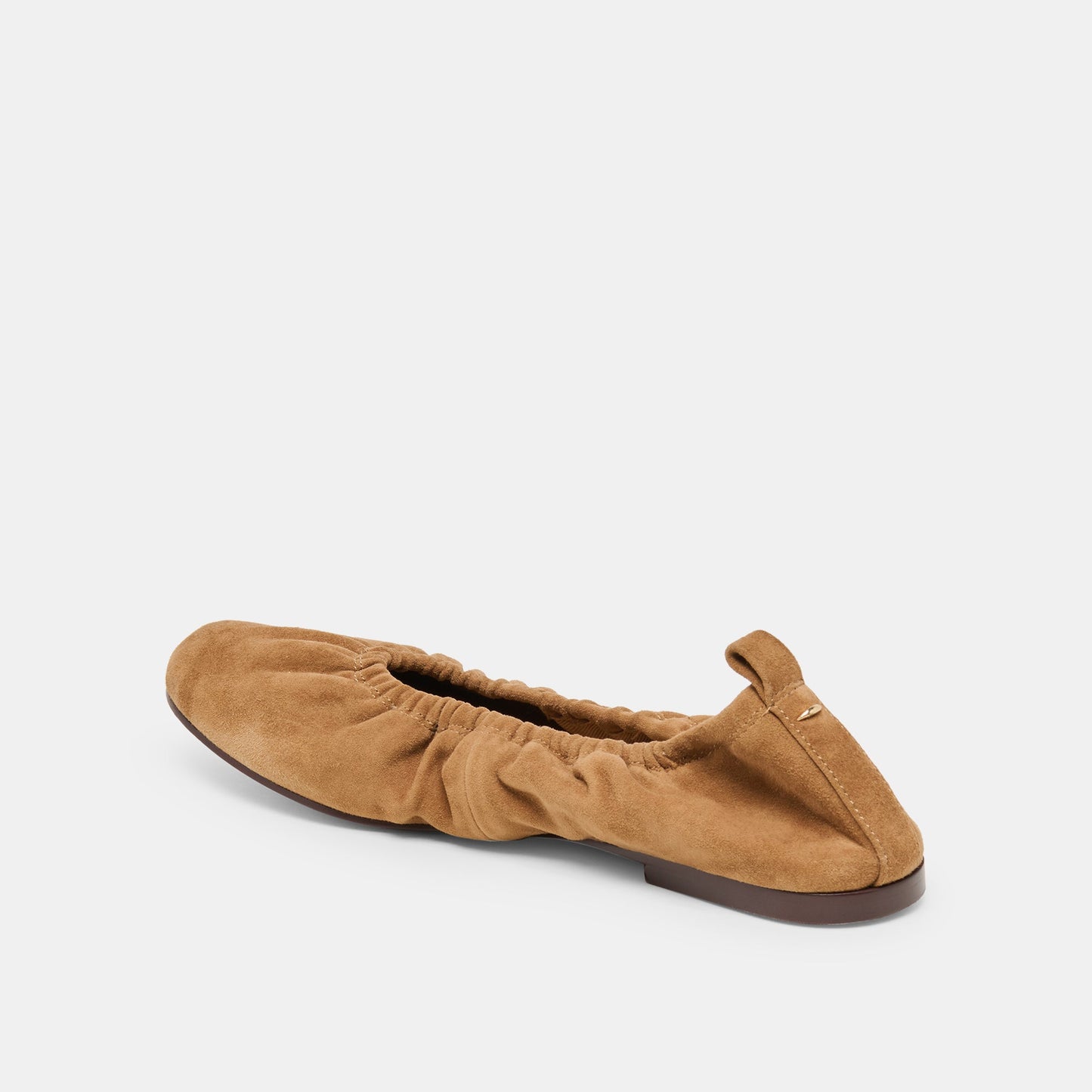 Conrad Lt Brown Suede Ballet Flats Dolce Vita
