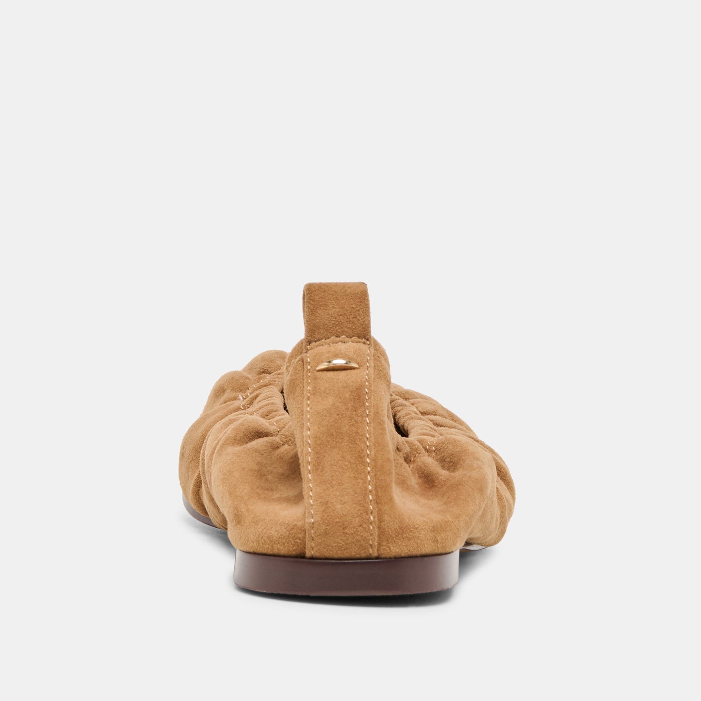 Conrad Lt Brown Suede Ballet Flats Dolce Vita