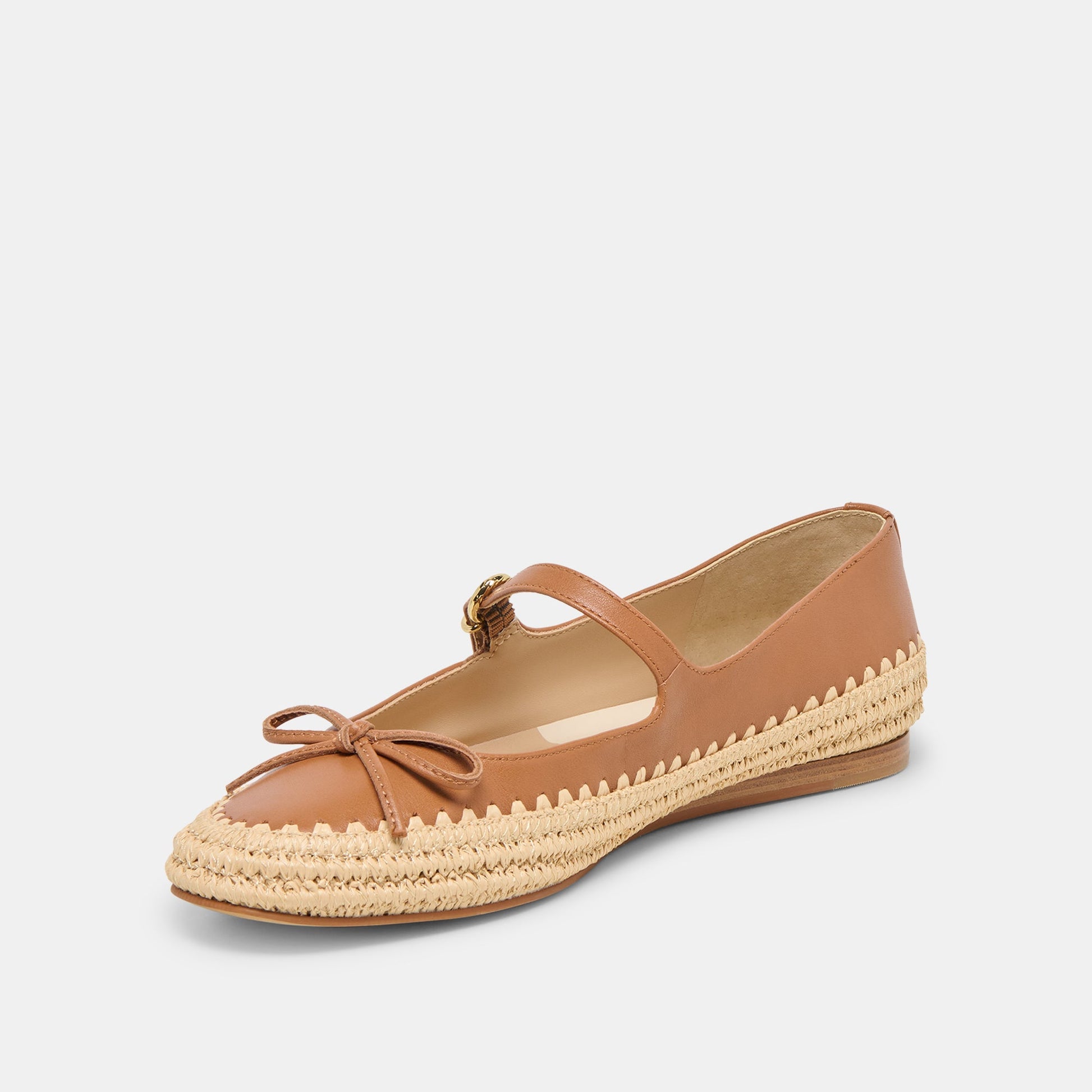 Betony Saddle Leather Ballet Flats Dolce Vita