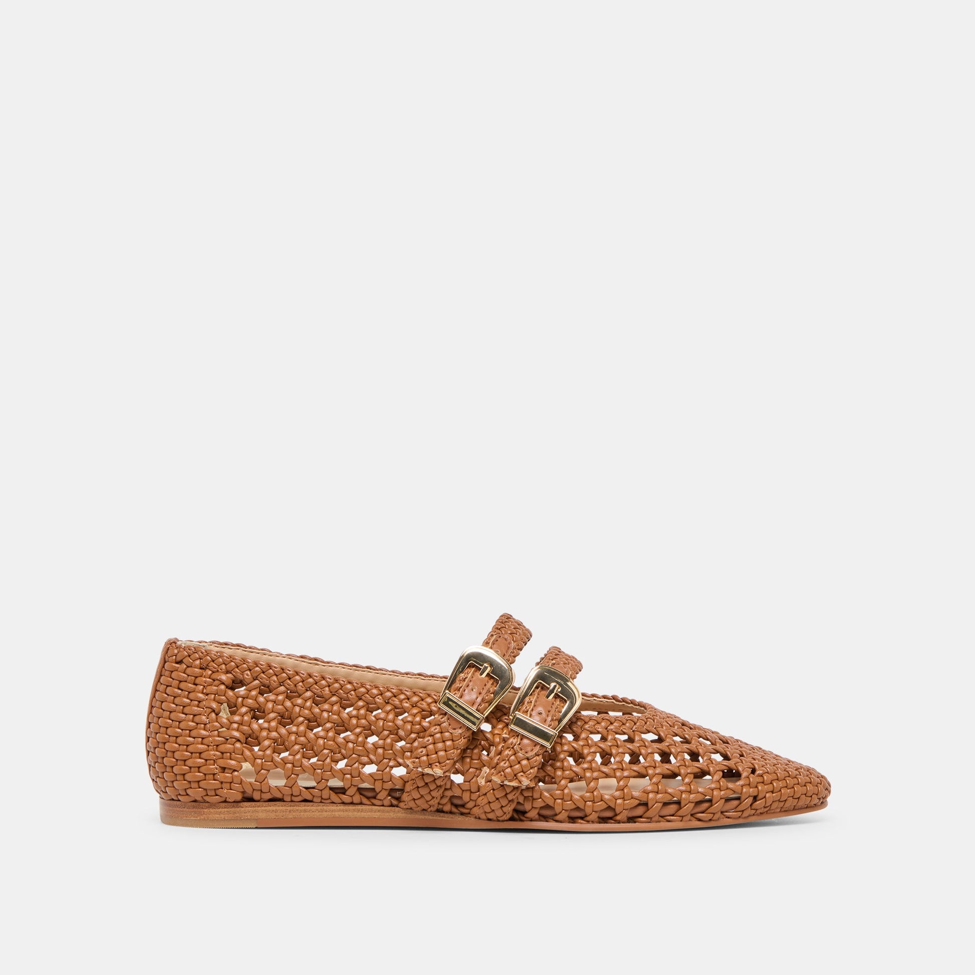 Baylee Saddle Woven Stella Ballet Flats Dolce Vita