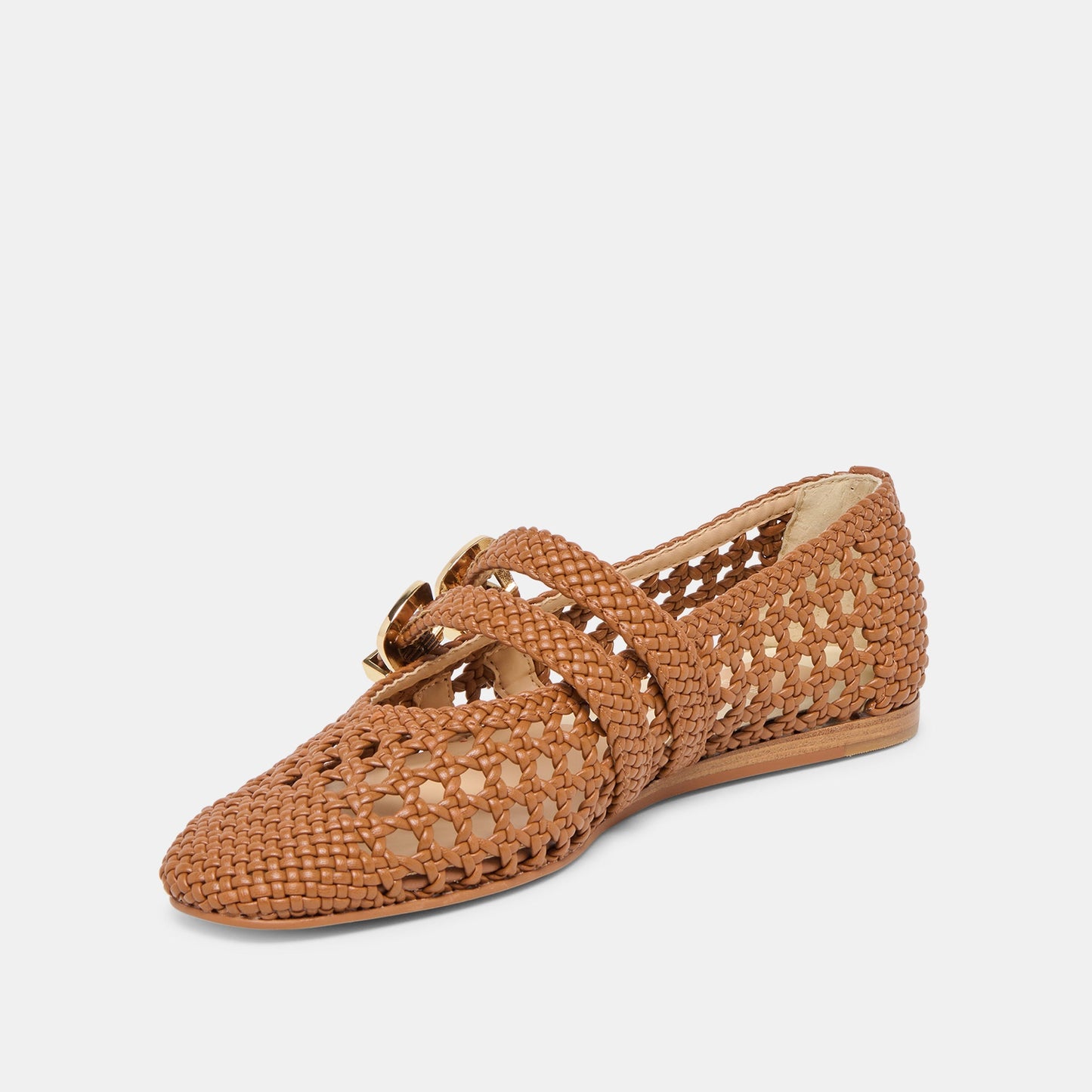 Baylee Saddle Woven Stella Ballet Flats Dolce Vita