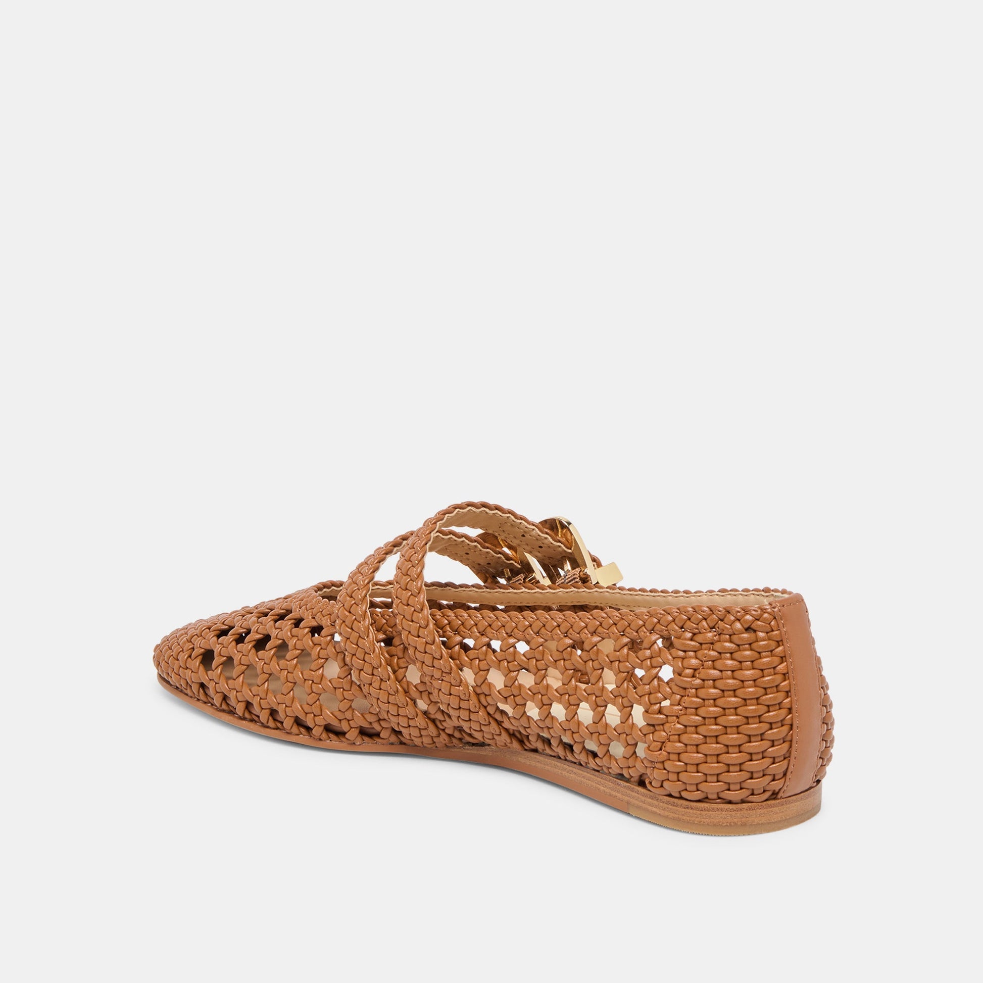 Baylee Saddle Woven Stella Ballet Flats Dolce Vita
