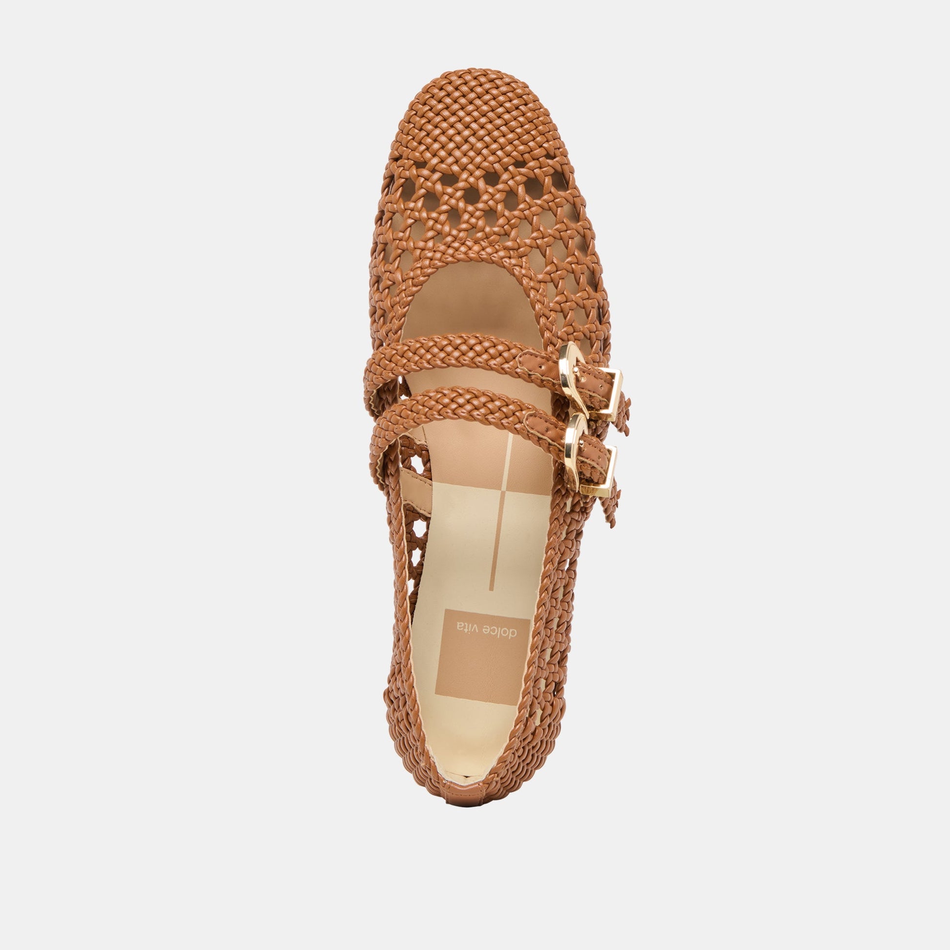 Baylee Saddle Woven Stella Ballet Flats Dolce Vita