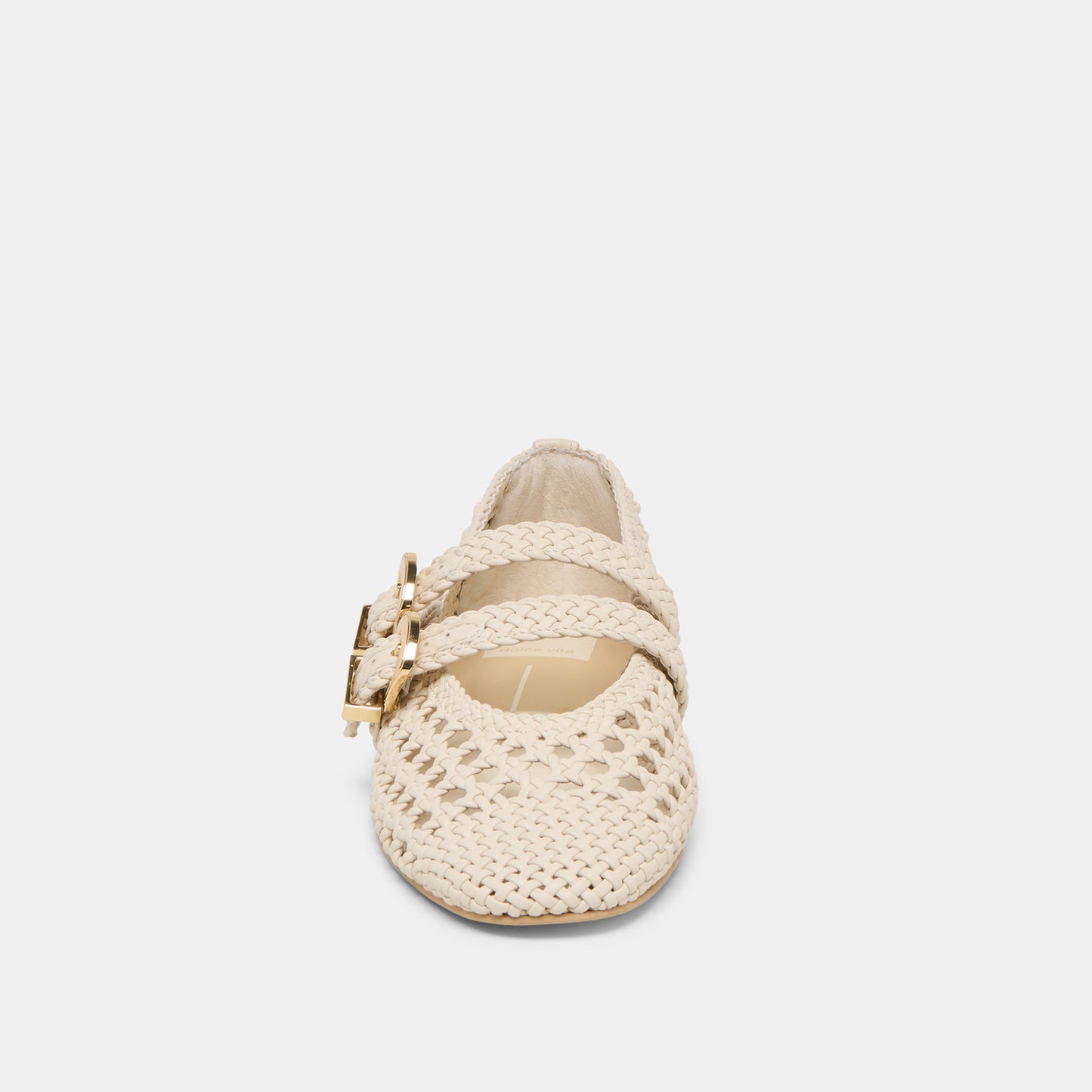 Baylee Creme Woven Stella Ballet Flats Dolce Vita