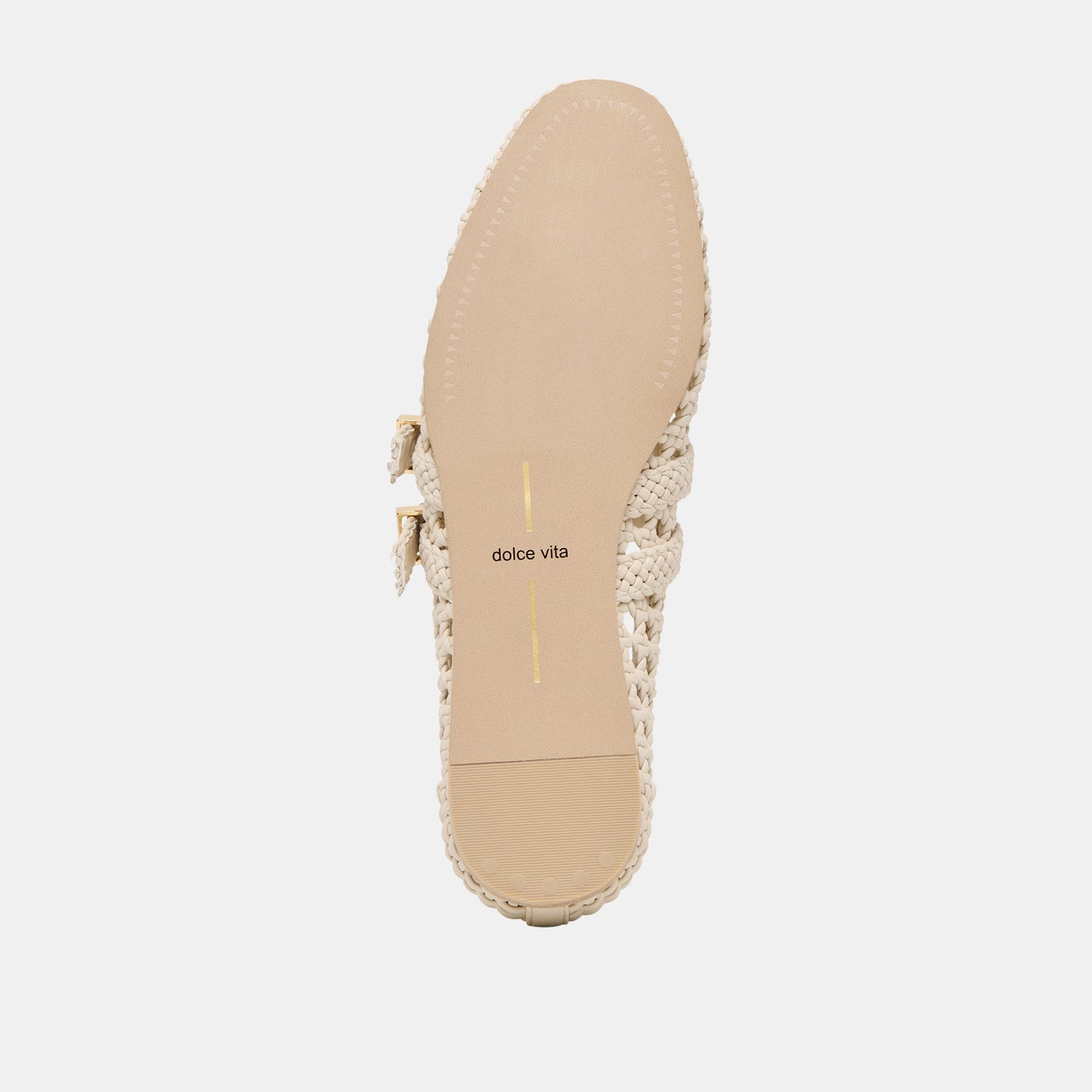 Baylee Creme Woven Stella Ballet Flats Dolce Vita