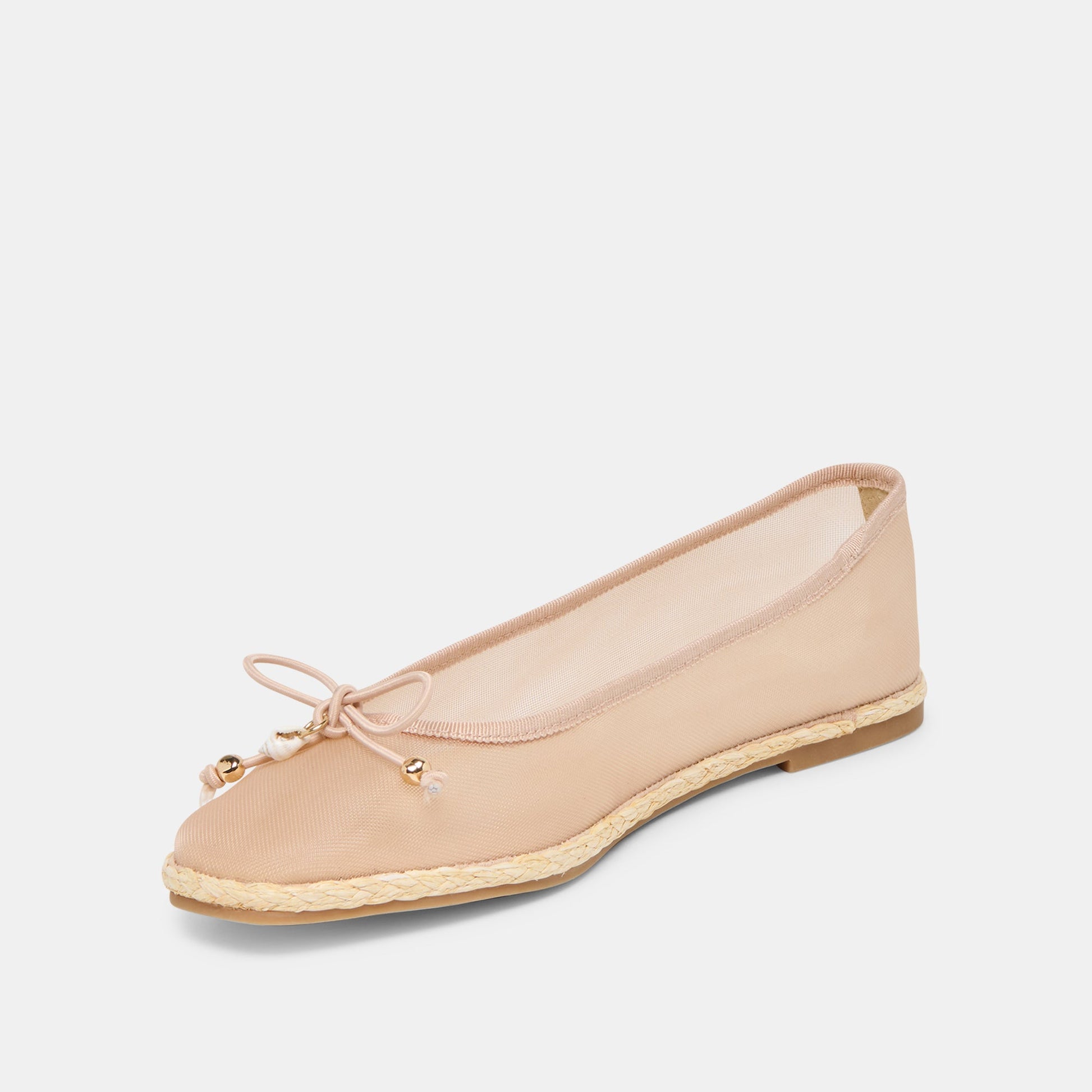 Tianna Mesh Blush Mesh Ballet Flats Dolce Vita