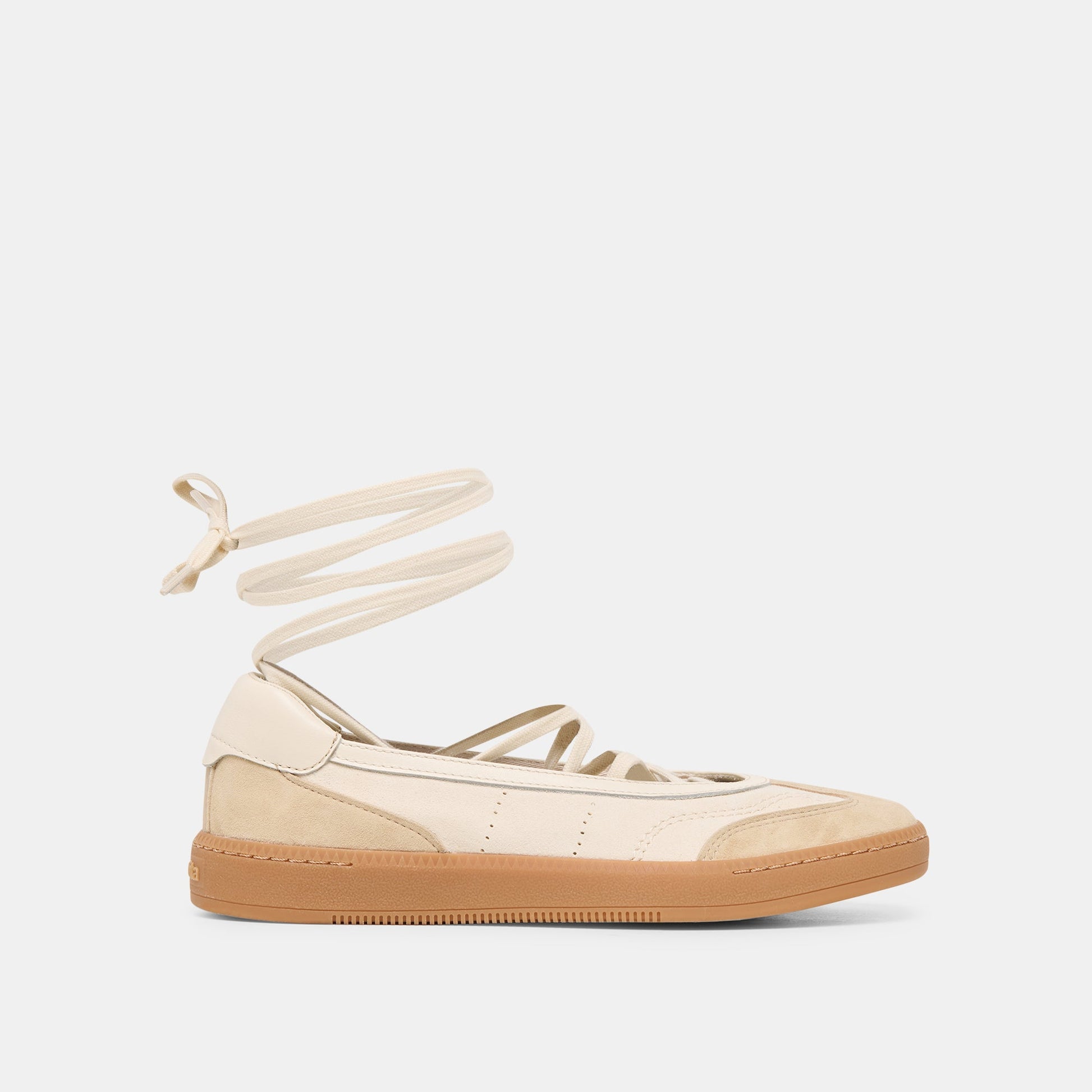 Nyomie Ivory Multi Leather Sneakers Dolce Vita