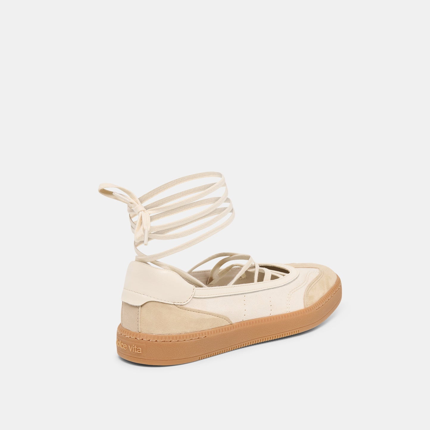 Nyomie Ivory Multi Leather Sneakers Dolce Vita