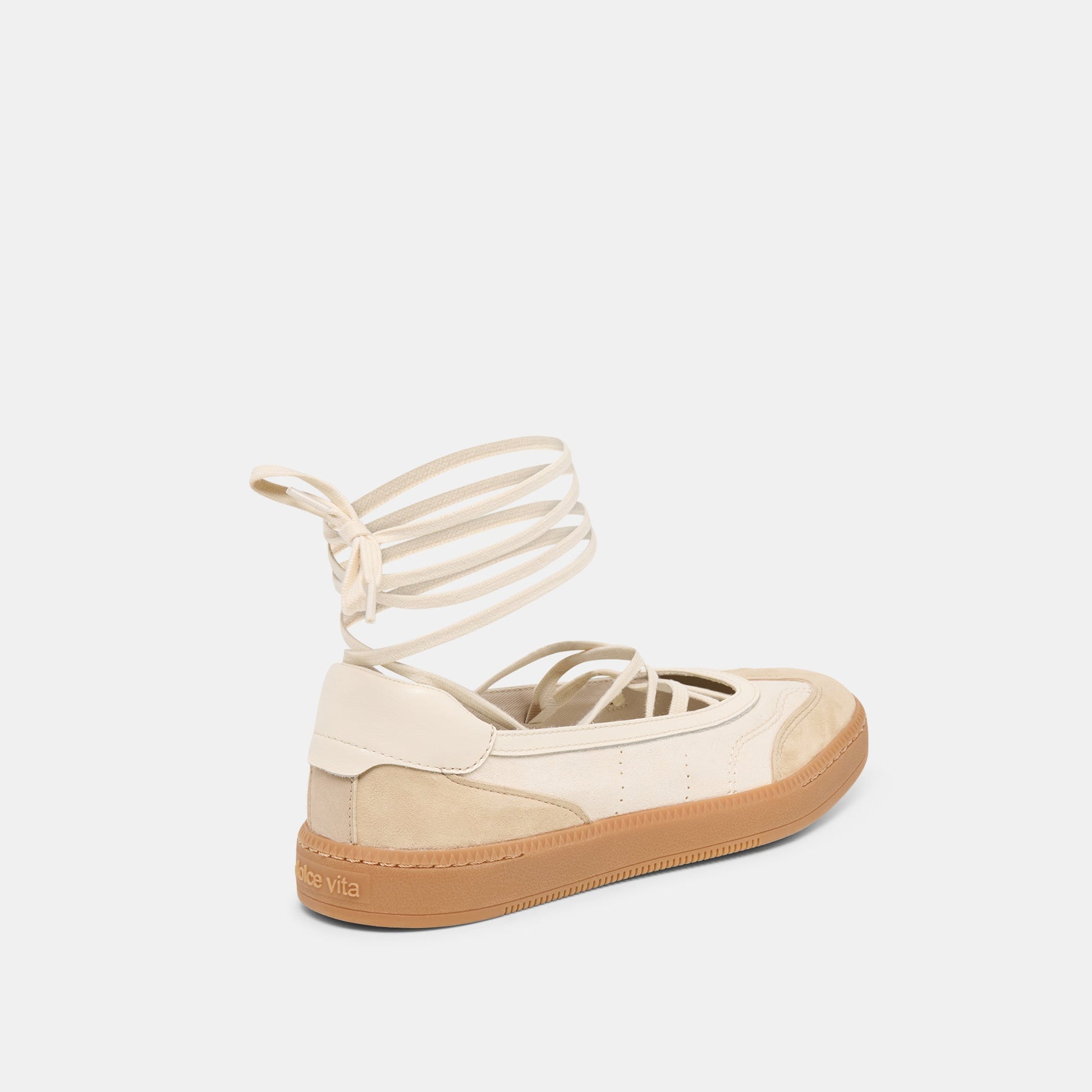 Nyomie Ivory Multi Leather Sneakers Dolce Vita