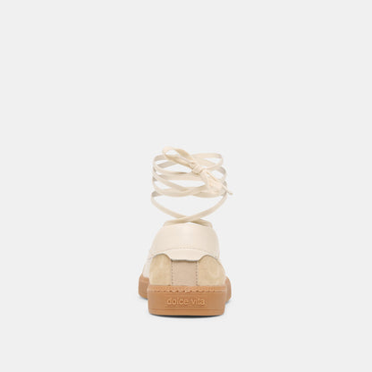 Nyomie Ivory Multi Leather Sneakers Dolce Vita
