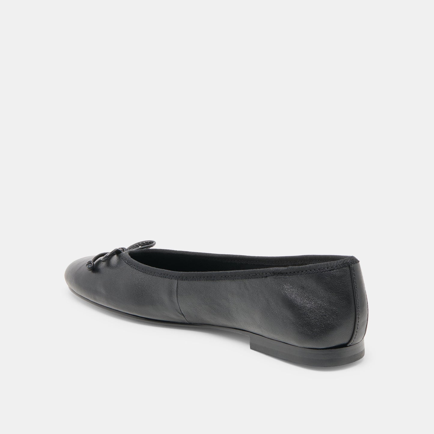 Ritla Black Leather Ballet Flats Dolce Vita