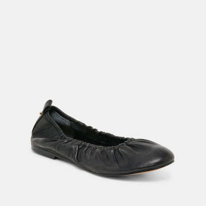 Conrad Black Leather Ballet Flats Dolce Vita