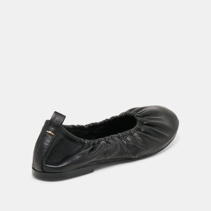 Conrad Black Leather Ballet Flats Dolce Vita