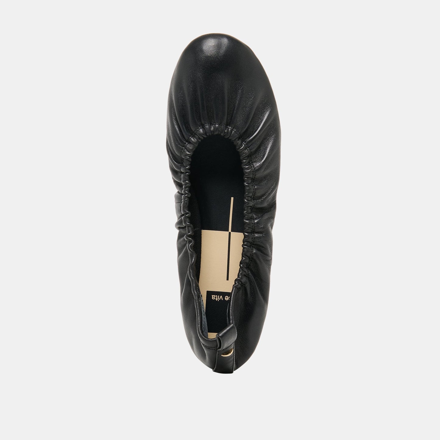 Conrad Black Leather Ballet Flats Dolce Vita