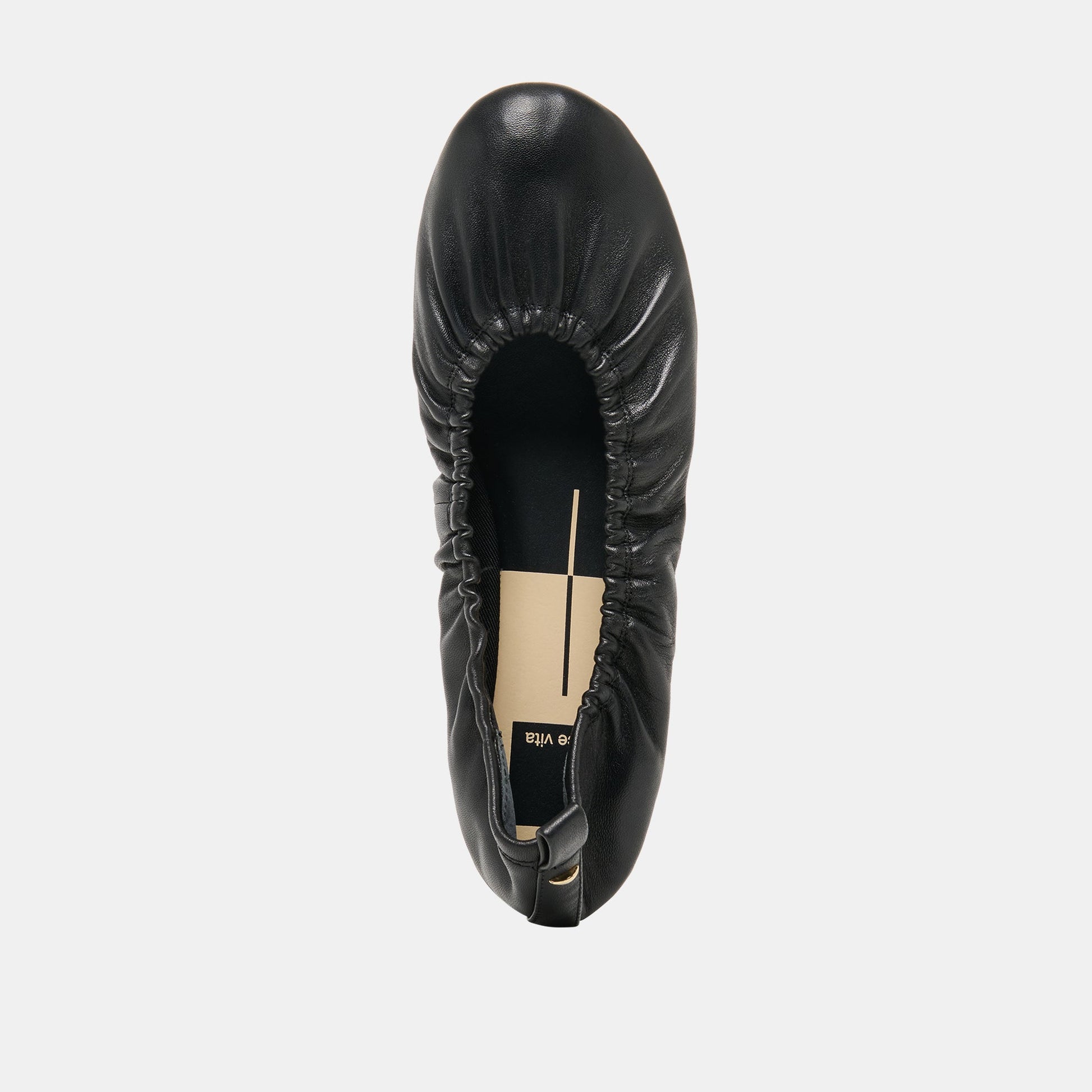 Conrad Black Leather Ballet Flats Dolce Vita